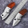 Mini Folding Pocket Knife; Hunting Tactical Knife Self-defense EDC Fixed Blade Knives; Jackknife Survival Camping Equipment