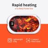 Rechargeable Hand Warmer 5000mAh with Charcoal Pattern,Portable Electric Hand Heater ,USB Battery Operated Handwarmer for Camping,Hiking,Hunting,Golf